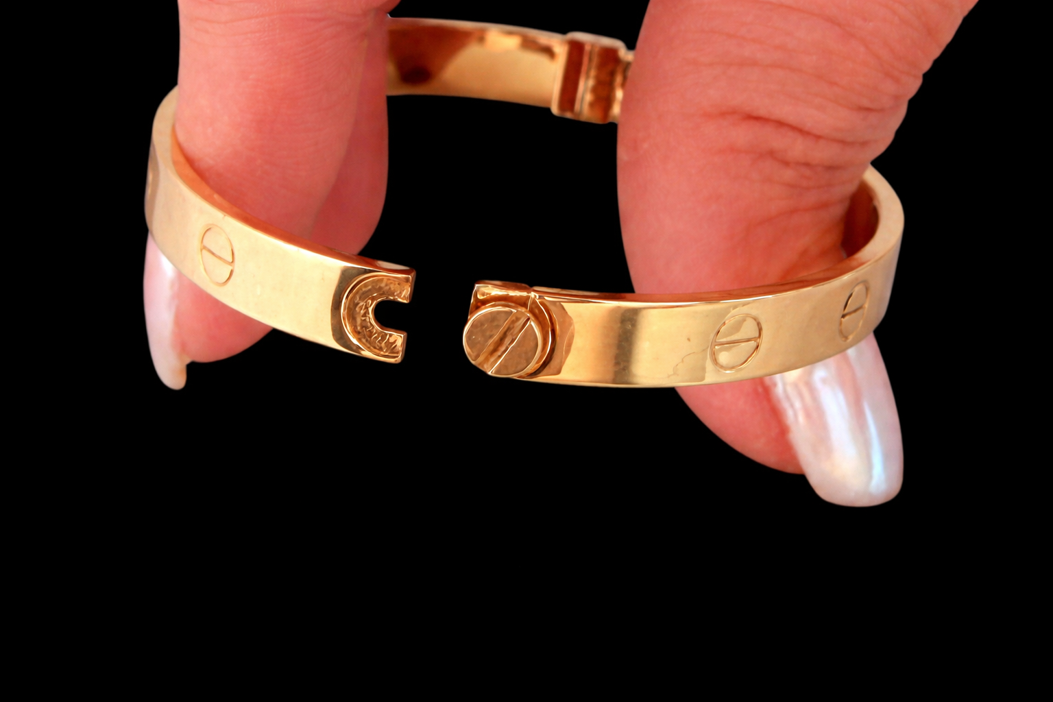 Double C Bracelets 18k