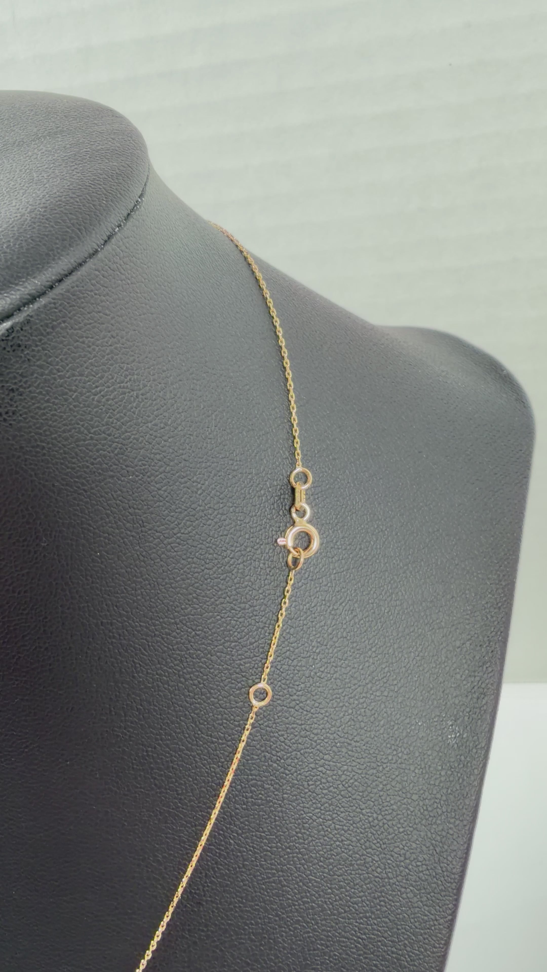 Elegant 18K Gold Evil Eye Necklace